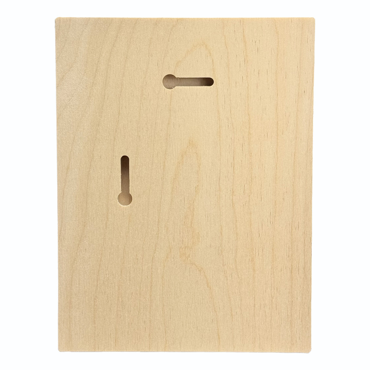 Back of the Trekell Floater Panel, 1/2" Baltic Birch, 5" x 7"