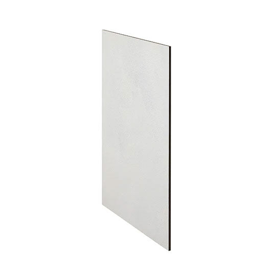 Trekell Oil Ground Panel, white rectangular panel at an angle with a thin natural wood edge.