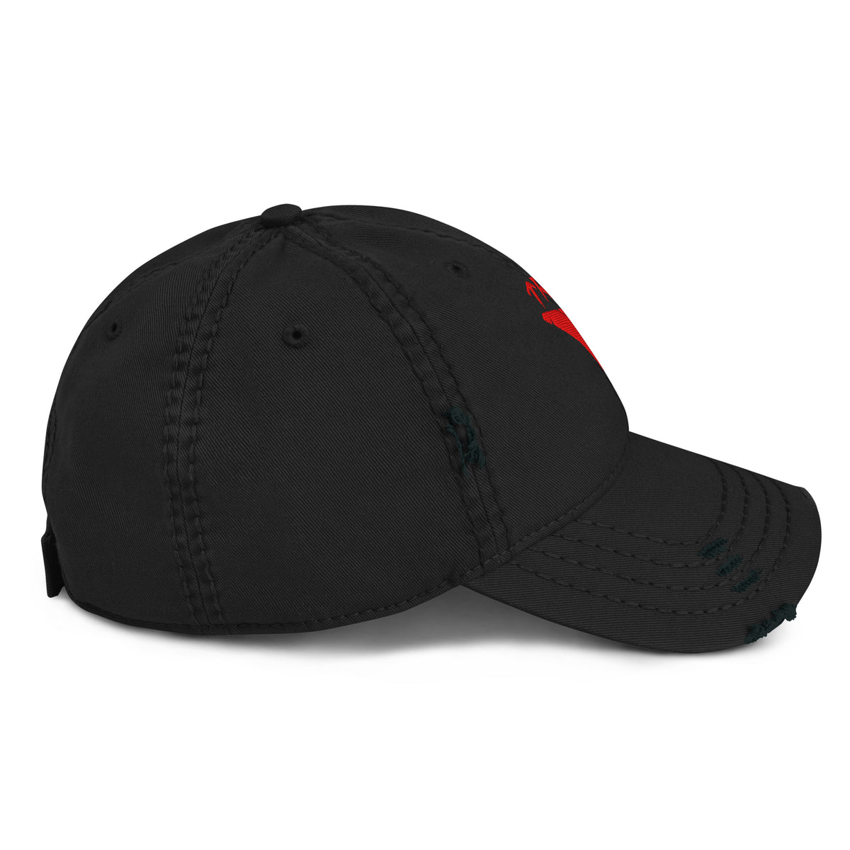 Trekell x Craola Distressed Dad Hat, right side