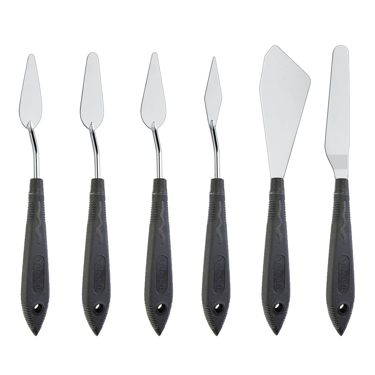 Trekell Paint and Palette Knives, Complete Set, Mixed Shapes