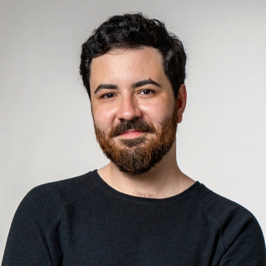 Portrait of Gustavo Ramos, featured in the Trekell Pro Team artist profile.