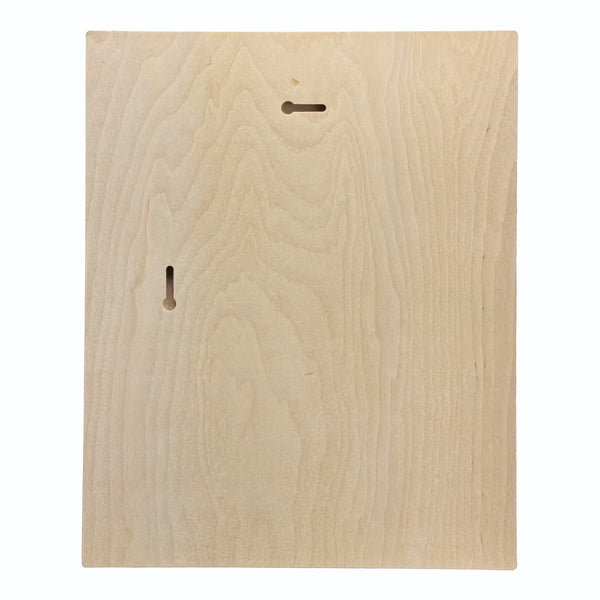 Back of the Trekell Floater Panel, 1/2" Baltic Birch, 11" x 14"