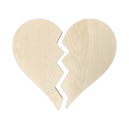 Trekell Broken Heart Panel, Wooden Painting Canvas