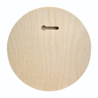 Back of the Trekell Round Floater Panel, 5"