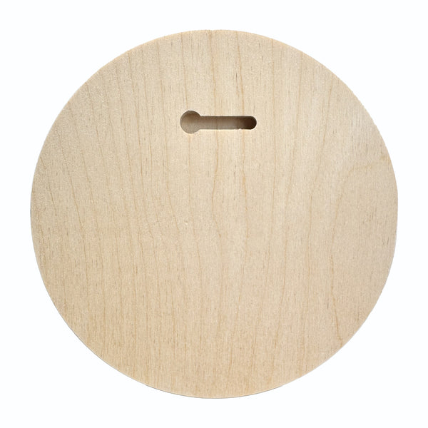 Back of the Trekell Round Floater Panel, 5"