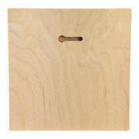 Back of the Trekell Floater Panel, 1/2" Baltic Birch, 5" x 5"