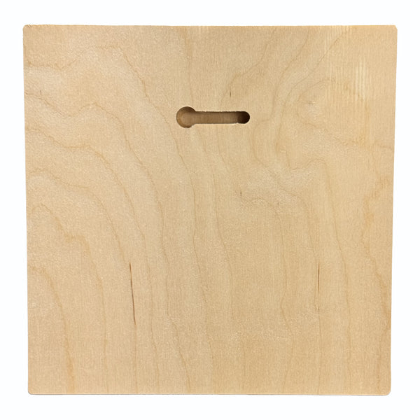 Back of the Trekell Floater Panel, 1/2" Baltic Birch, 5" x 5"