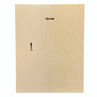 Back of the Trekell Floater Panel, 1/2" Baltic Birch, 9" x 12"
