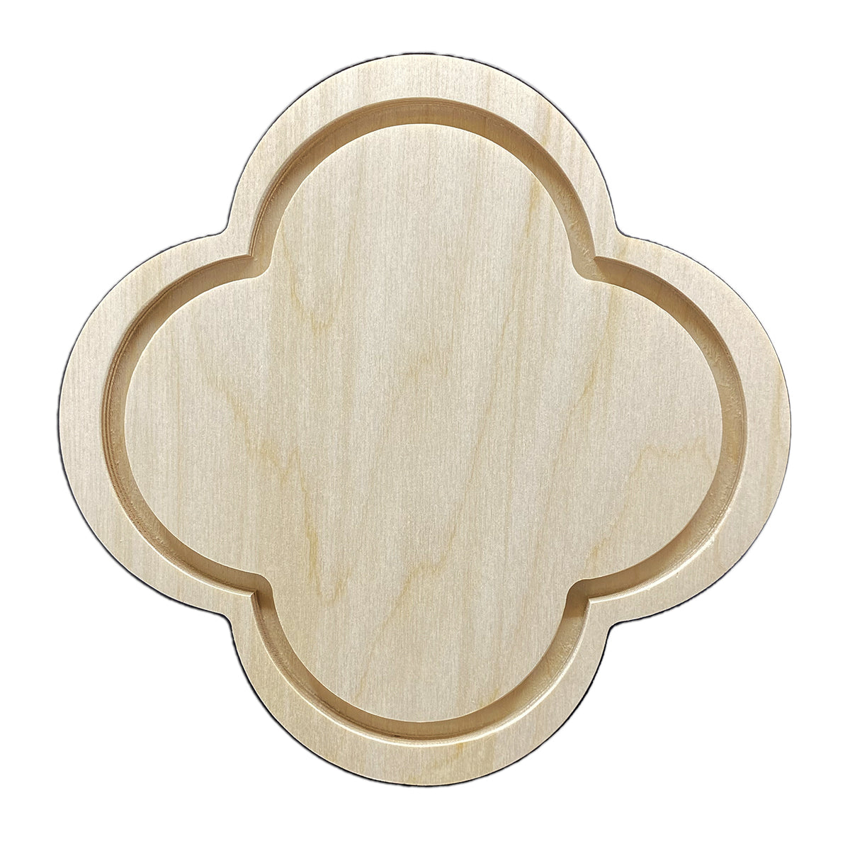Trekell Imperfect Rounded Quatrefoil Panel, 3 Pack