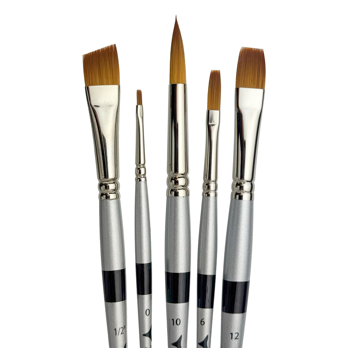 Trekell MIDZ Watercolor 5 Piece Brush Set