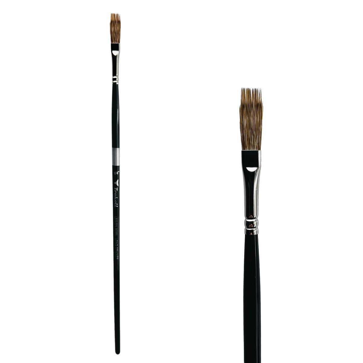 Trekell Legion 1/4" Long Grainer Brush - Long Handle.