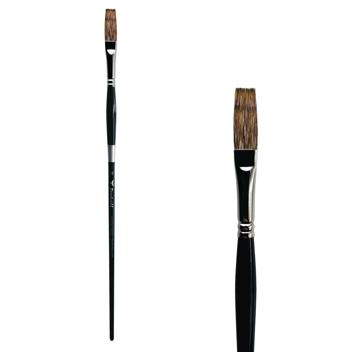Trekell Legion 3/8" Long Grainer Brush - Long Handle.