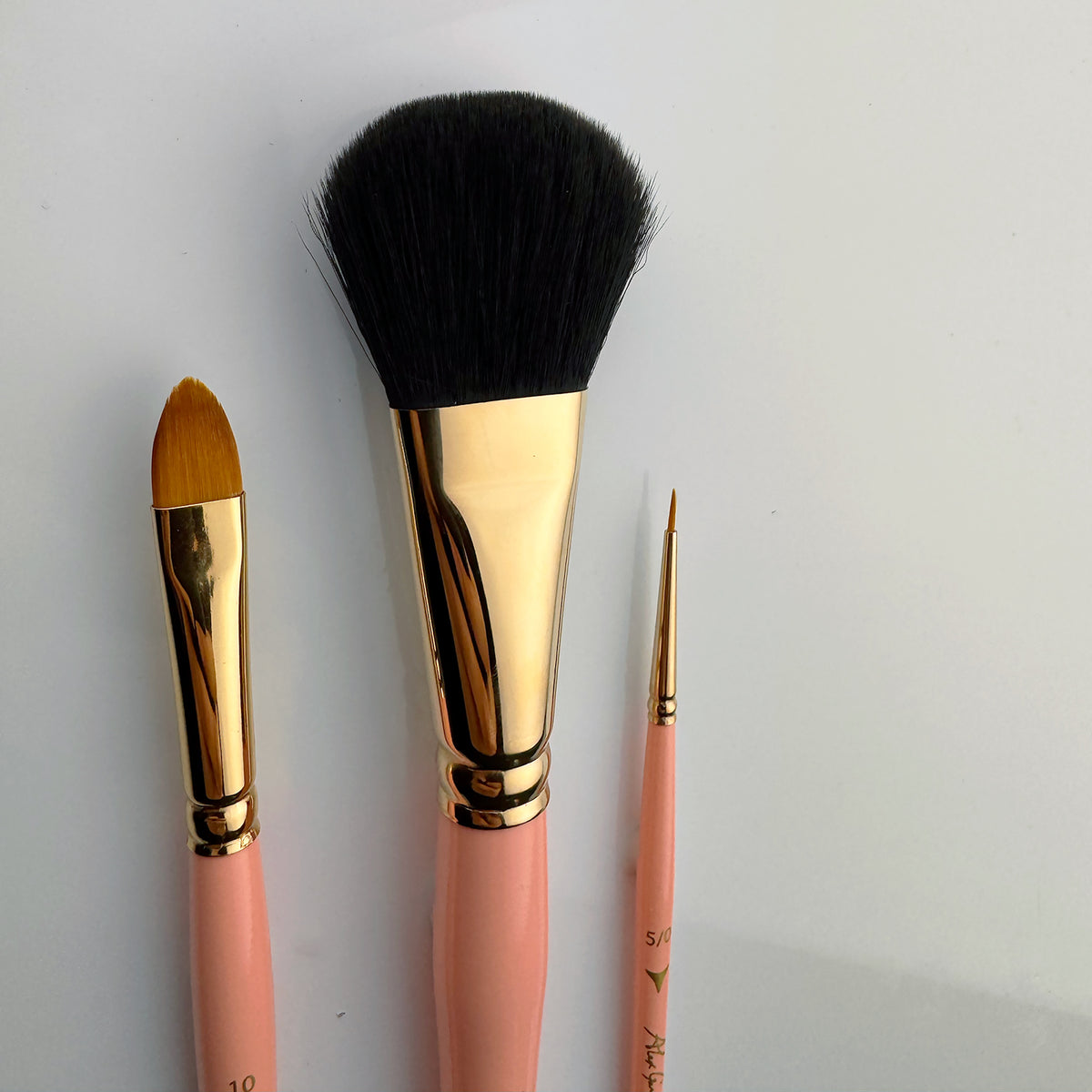 Close-up of the Alex Garant x Trekell Limited Edition Brush Set