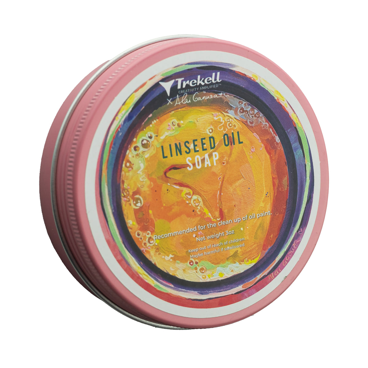 Brush soap included in the Alai Ganuza x Trekell Painting Kit