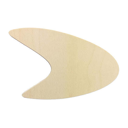 Trekell Retro Boomerang Panel, wooden painting canvas