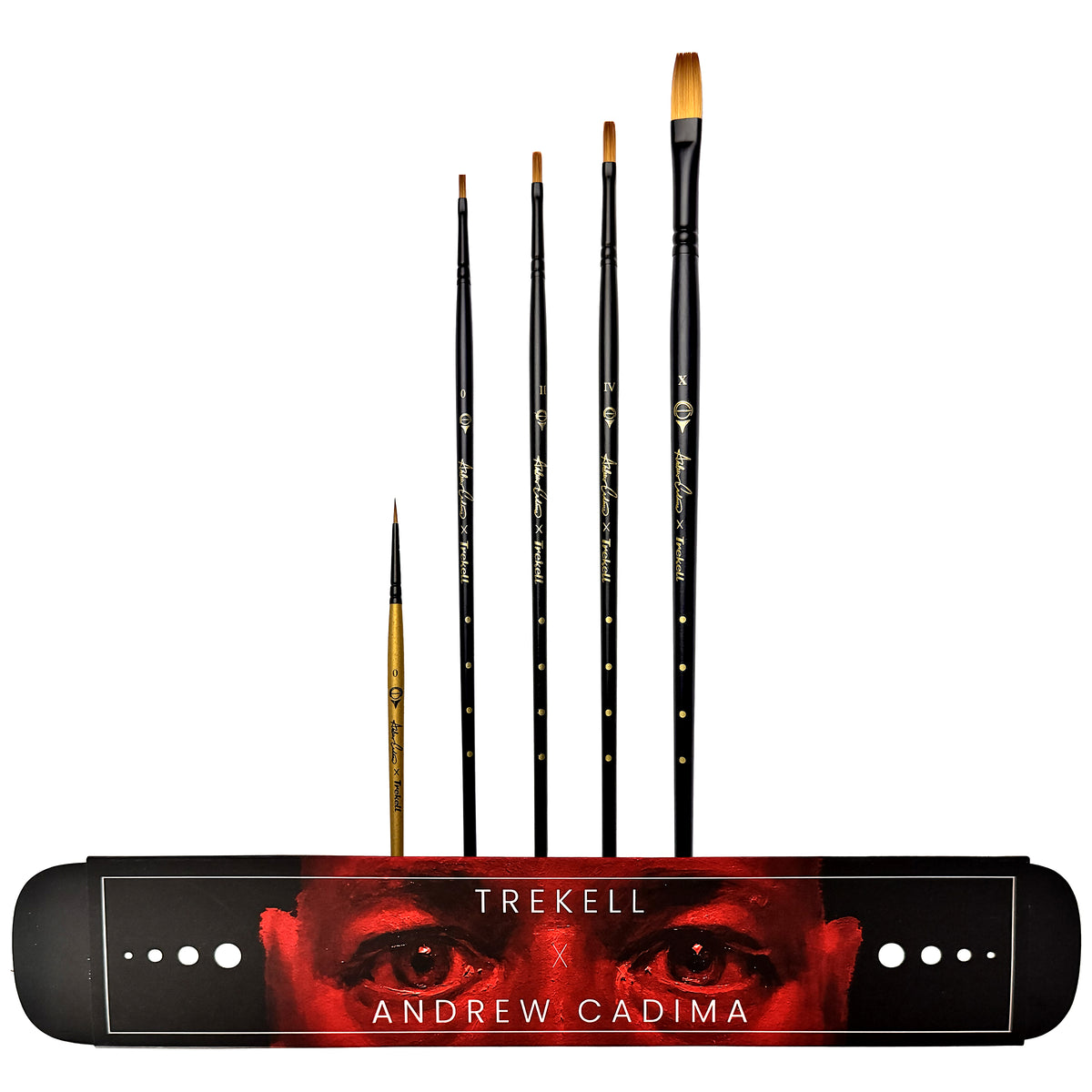Andrew Cadima X Trekell Limited Edition Brush Set