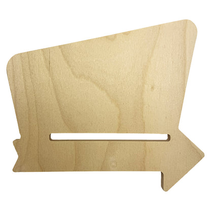 Trekell Vintage Diner Sign, 1/2-inch Thick Raw Baltic Birch