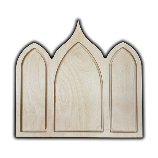 Trekell Classical Triptych Floater Panel, wooden painting canvas and frame