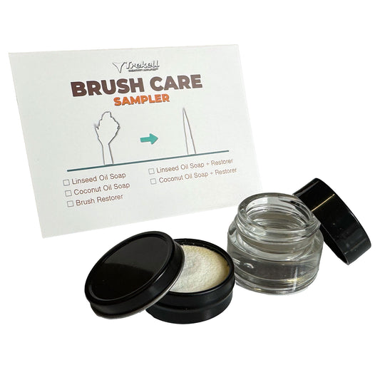 Trekell Coconut Oil Soap + Brush Restorer Sample Sizes