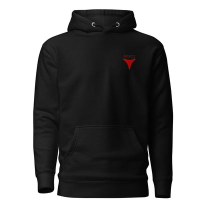 Trekell x Craola Unisex Black Hoodie, front