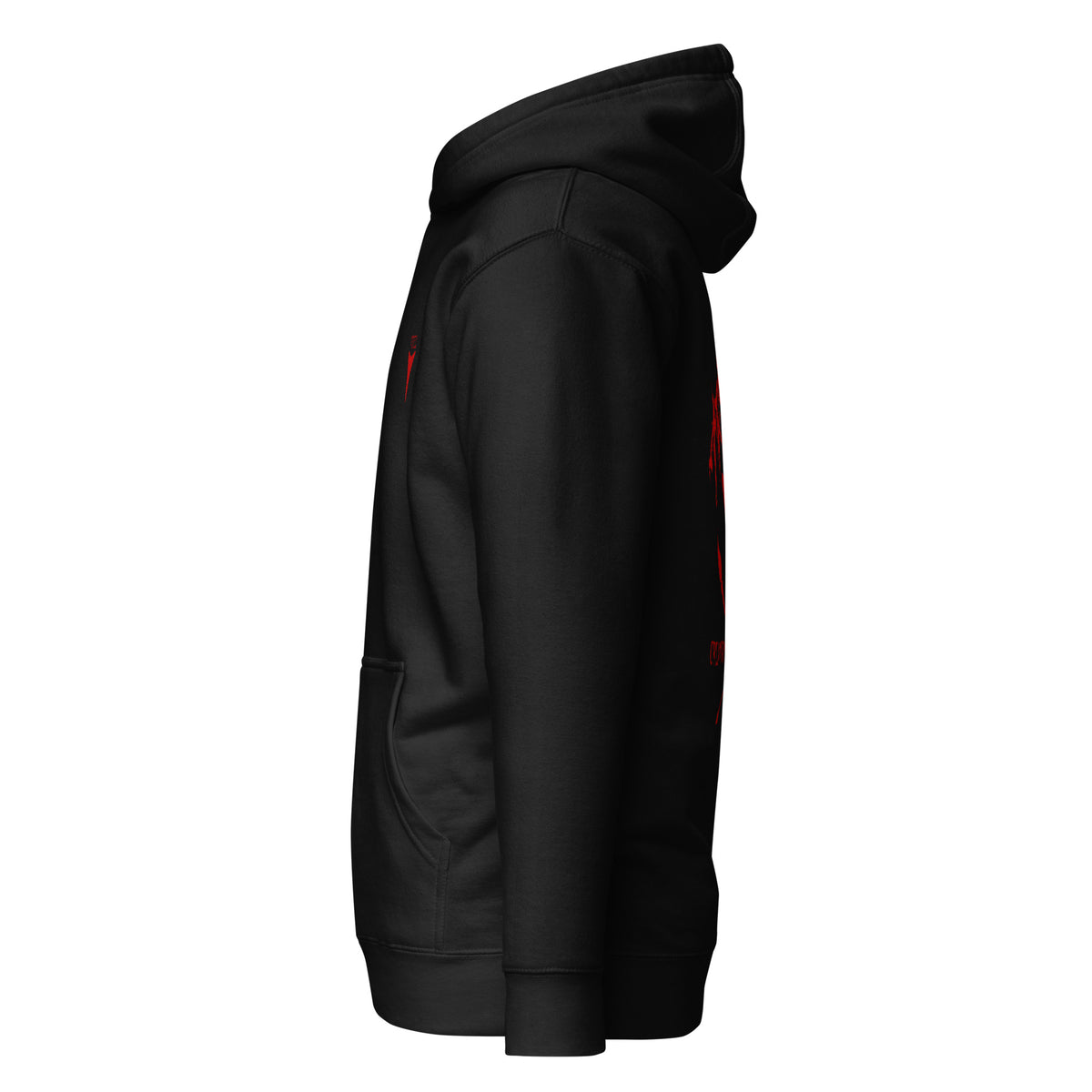 Trekell x Craola Unisex Black Hoodie, left side