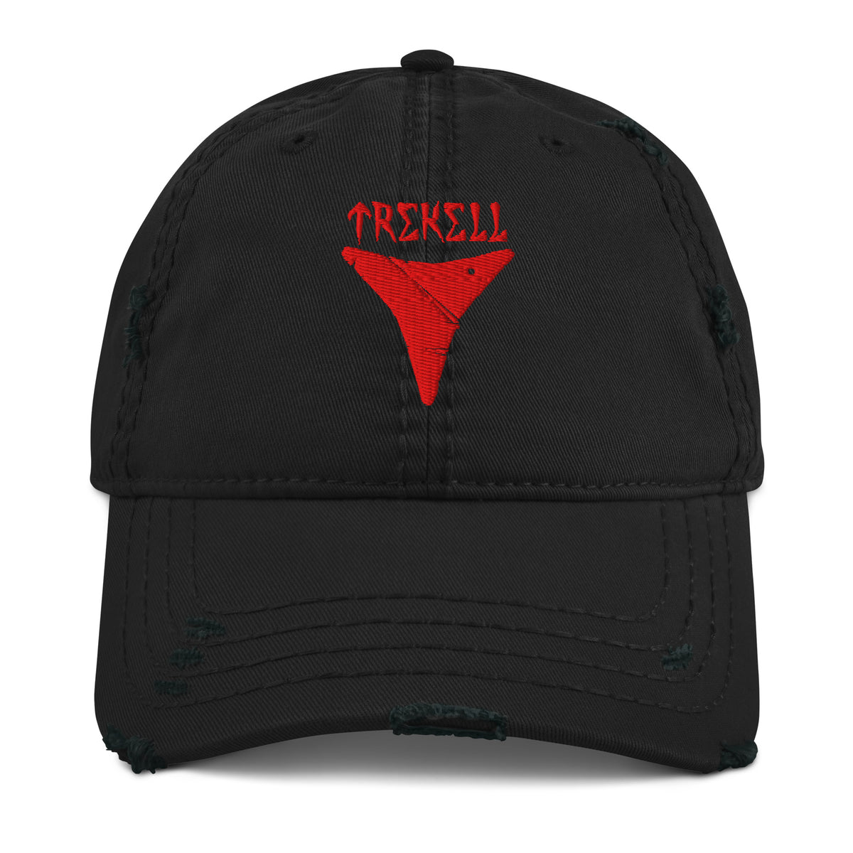 Trekell x Craola Distressed Dad Hat, front