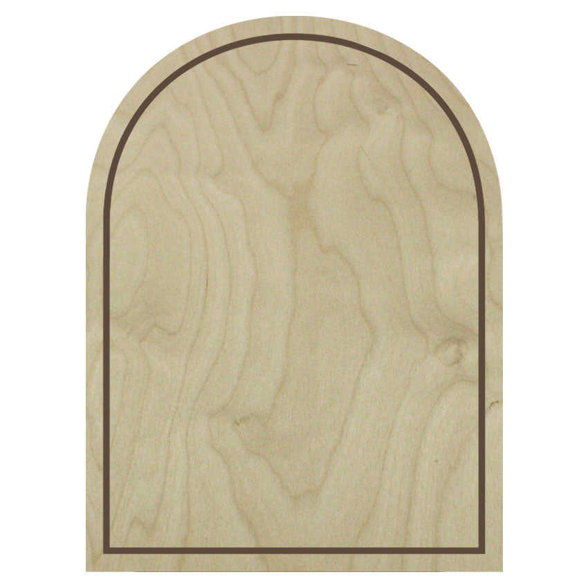 Trekell Imperfect Rounded Arch Floater Panel, 3 Pack