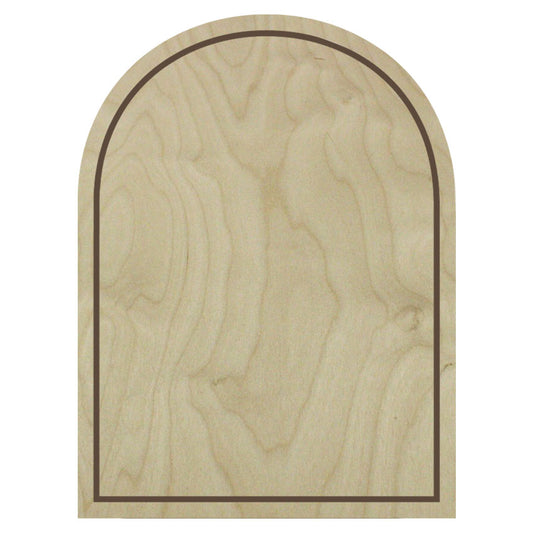 Trekell Imperfect Rounded Arch Floater Panel, 3 Pack