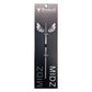 Single fine brush in black MIDZ packaging with white lettering and moth designs.