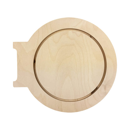 Trekell Porthole Floater Panel, wooden painting canvas