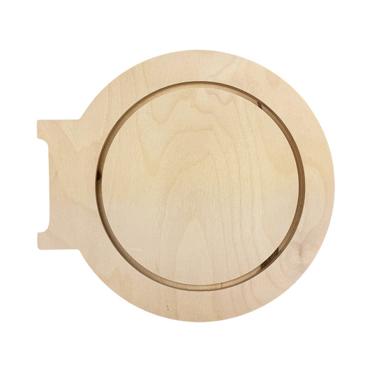 Trekell Porthole Floater Panel, wooden painting canvas