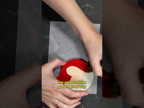 Trekell Round Ornament Panels, two-pack, for shaped artwork.