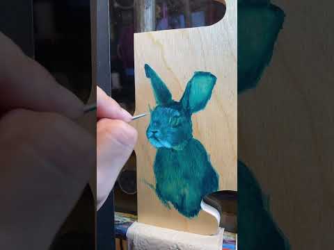 Trekell Puzzle Piece Panel, shaped painting surface.