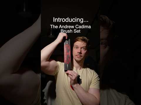 Andrew Cadima x Trekell limited-edition artist brush set.