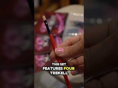 Todd M. Casey Scarlet Brush Set by Trekell.