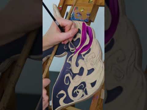 Trekell Unicorn Panel for imaginative shaped artwork.