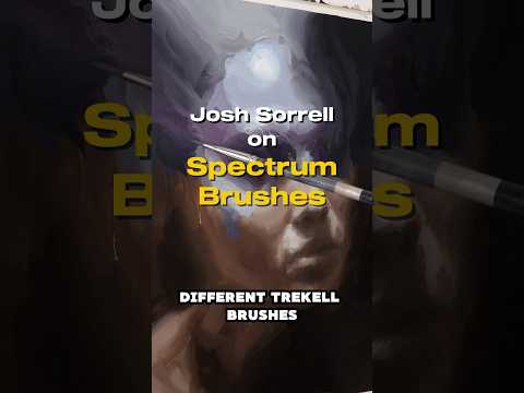 Trekell Spectrum Brushes, artist paintbrush collection.