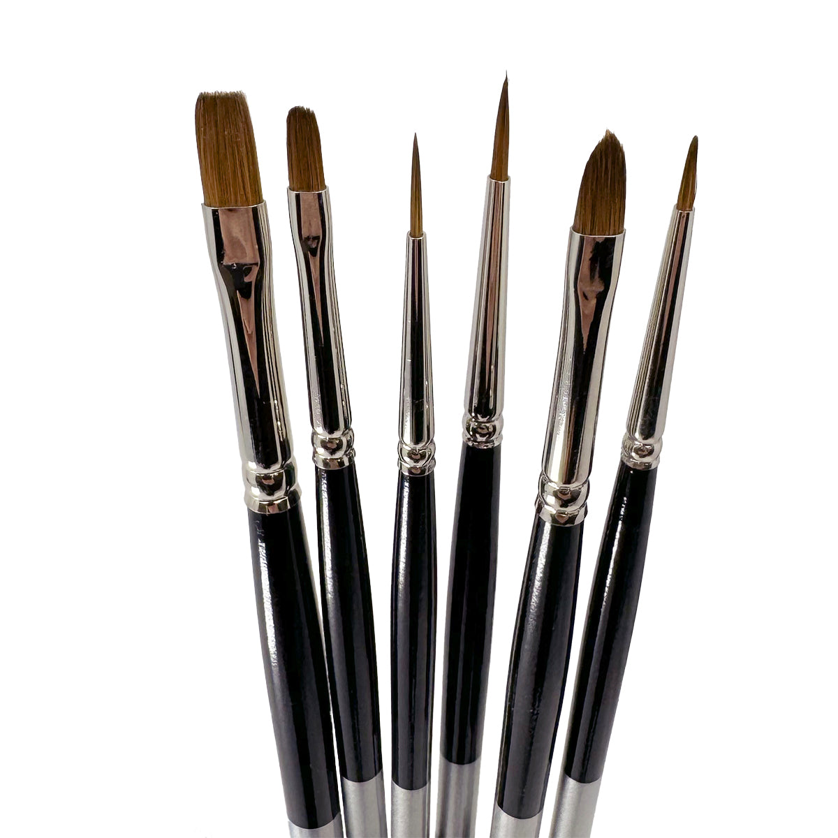 Trekell Sienna Long Handle Top Sellers Brush Set