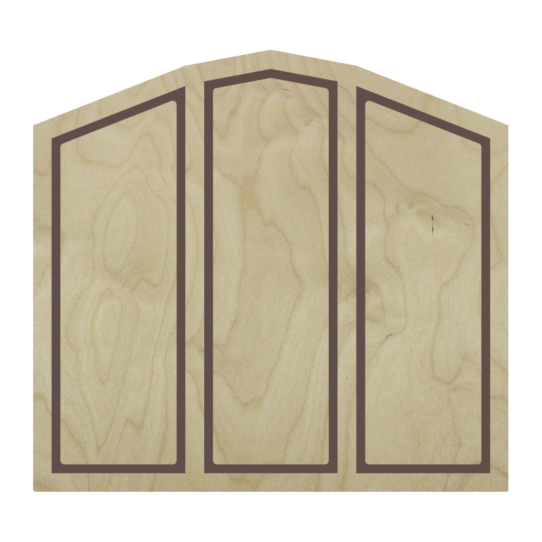 Trekell Imperfect Contemporary Triptych Panel, 2 Pack