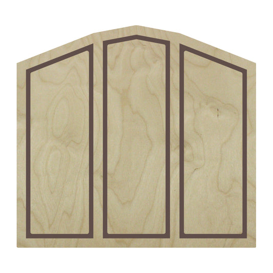 Trekell Imperfect Contemporary Triptych Panel, 2 Pack