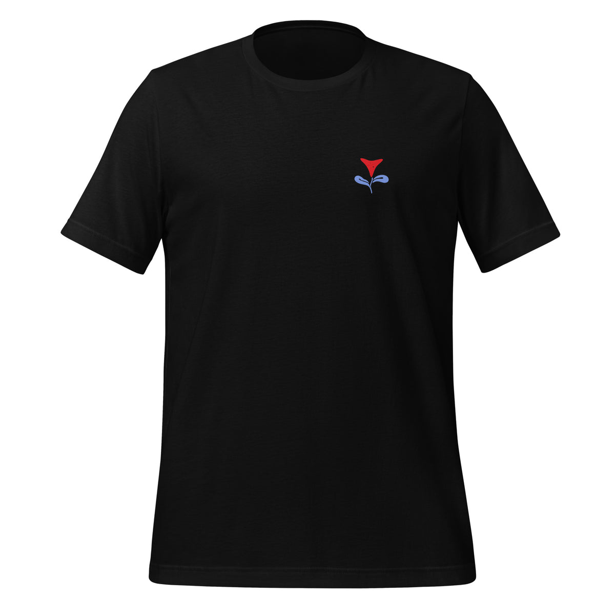 Trekell x Allison Bamcat Unisex Black T-shirt, front