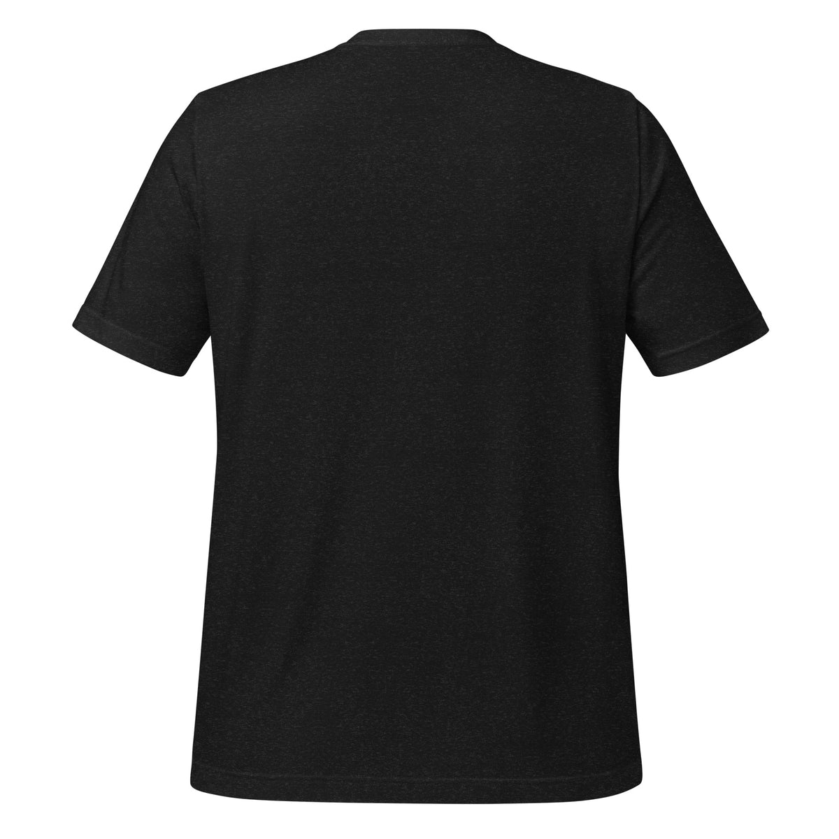 Trekell x Craola Unisex Heather Black T-shirt, back