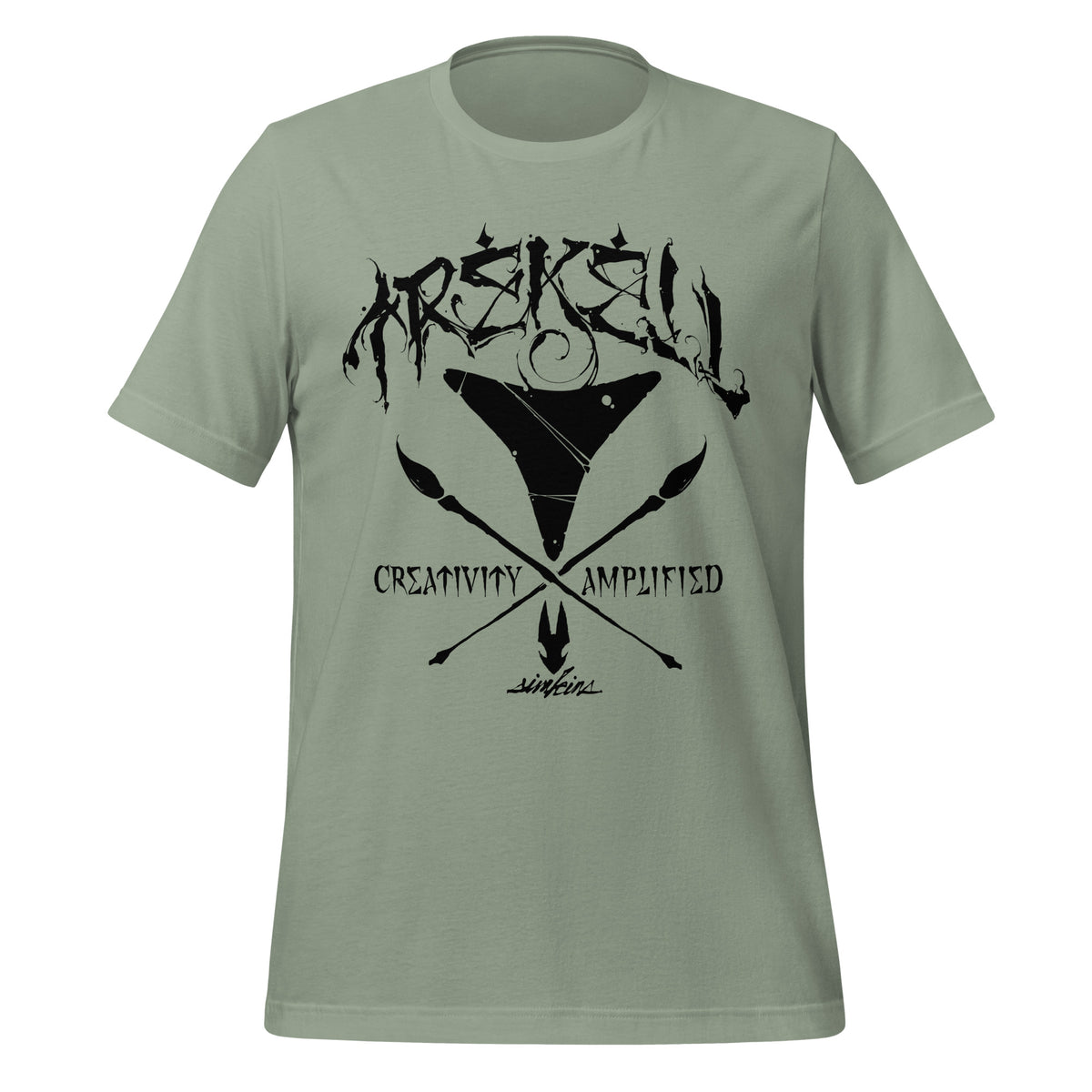 Trekell x Craola Unisex Sage T-shirt, front