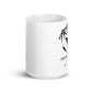 Trekell x Craola White Glossy Coffee Mug, front view
