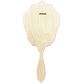 Trekell Mirror Floater Panel back, bare wood with a keyhole slot and long tapered handle.